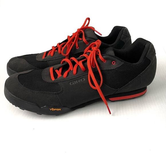Giro Other - Giro Rumble VR men’s cycling shoes black and orange size 13